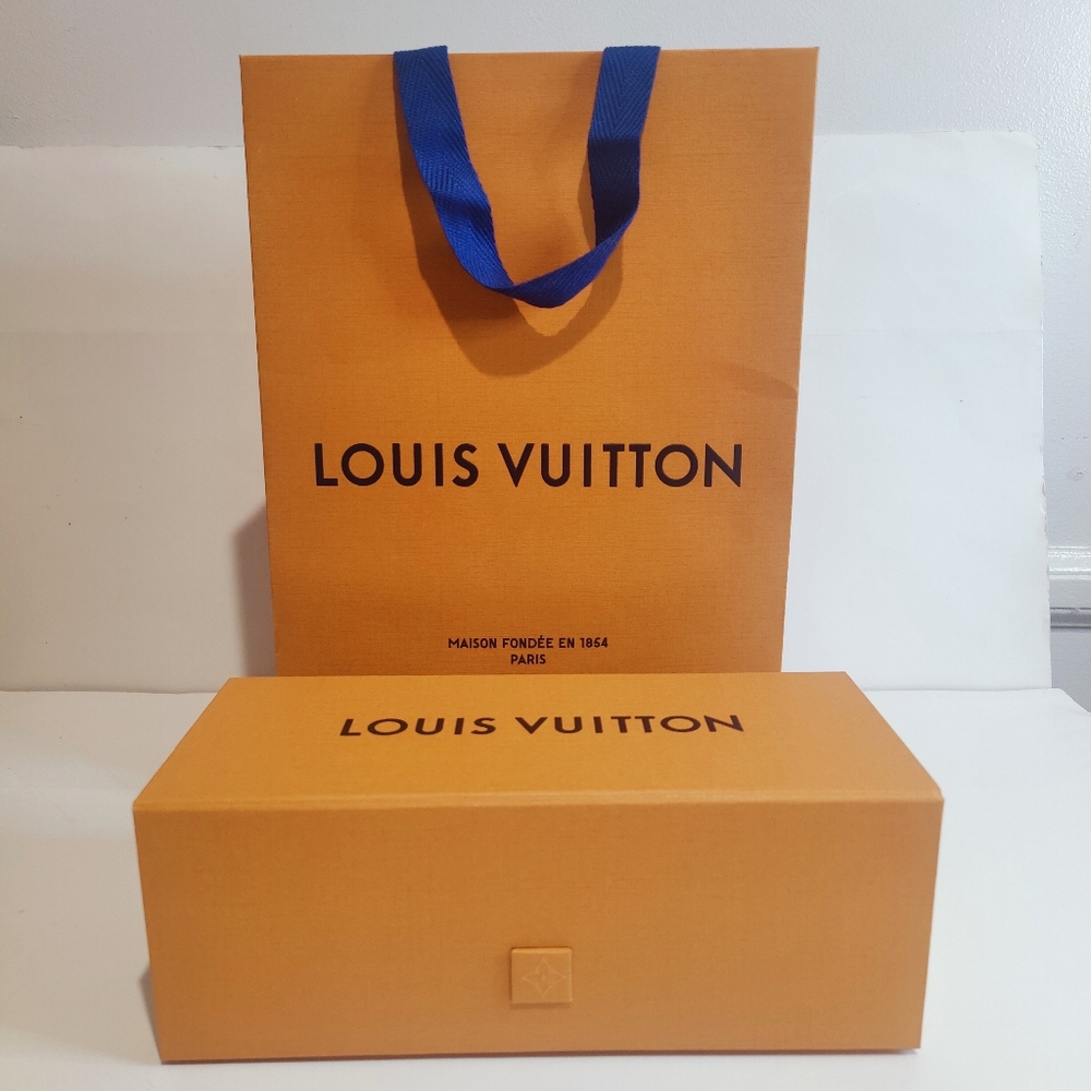 Louis Vuitton Empty Imagination Perfume Box And Shopping Bag